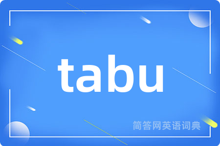 tabu