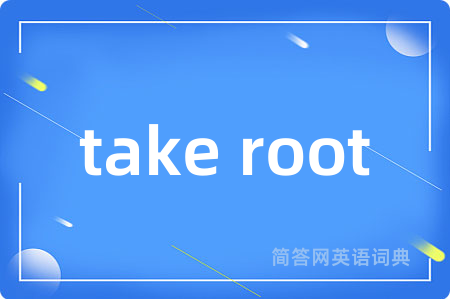 take root