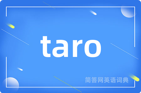 taro
