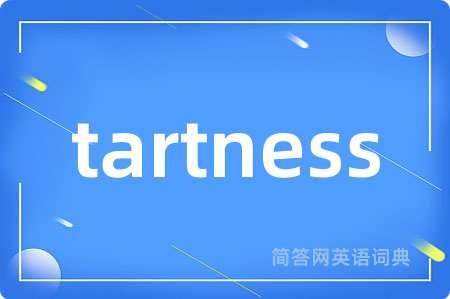 tartness