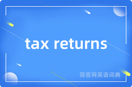 tax returns