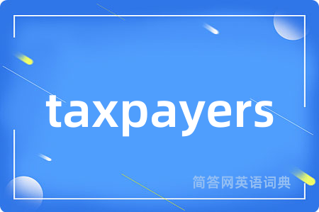 taxpayers