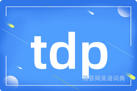 tdp