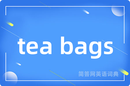 tea bags