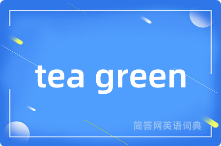 tea green