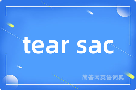 tear sac
