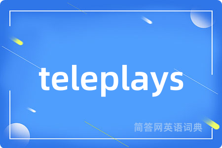 teleplays