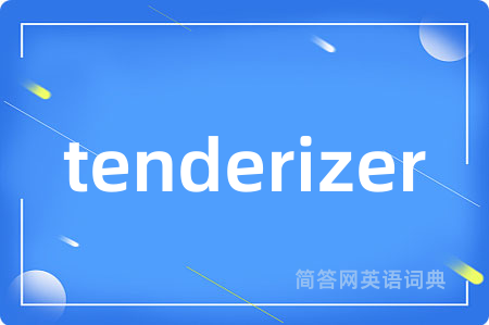 tenderizer