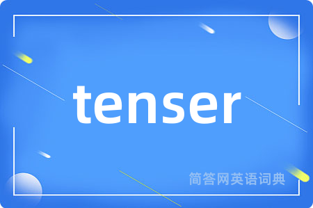 tenser是什么意思,tenser的中文翻译 tenser