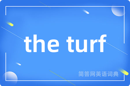 the turf