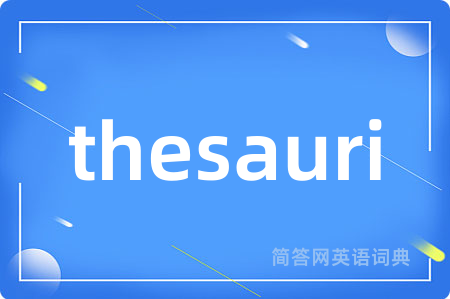 thesauri