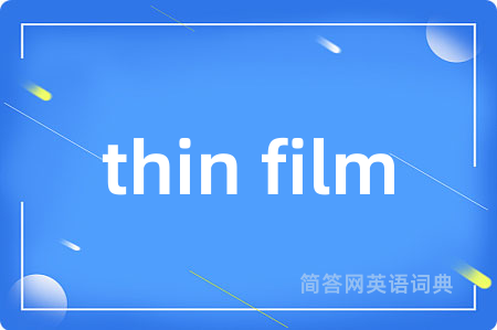 thin film