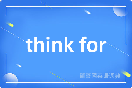think for