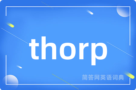 thorp