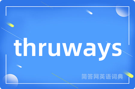 thruways