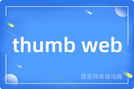 thumb web