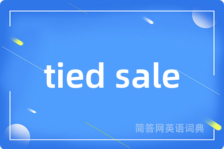 tied sale
