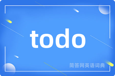 todo