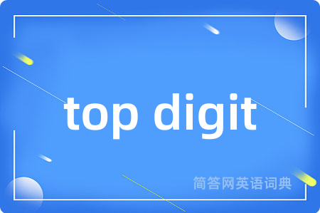 top digit
