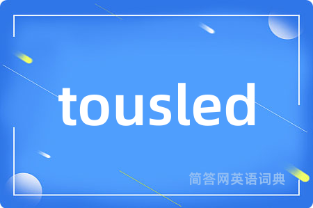tousled是什么意思,tousled的中文翻译 tousled