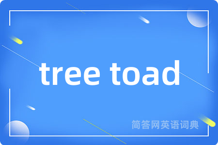 tree toad