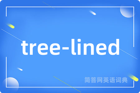 tree-lined