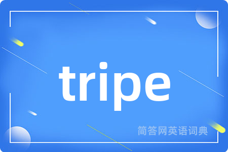 tripe是什么意思,tripe的中文翻译 tripe