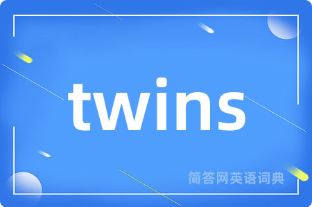 twins是什么意思,twins的中文翻译 twins