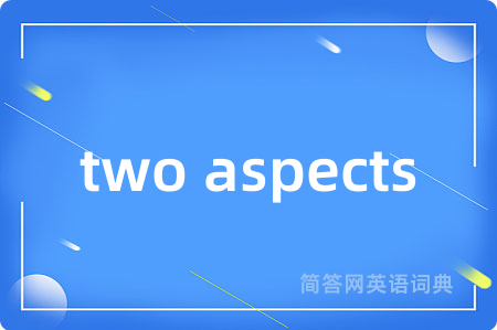 two aspects