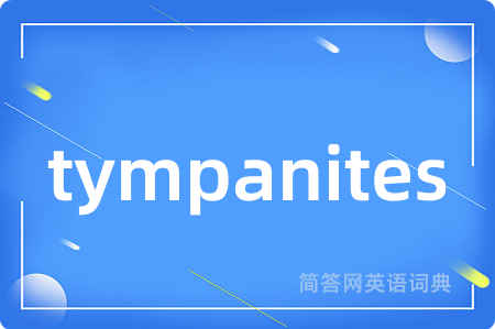 tympanites是什么意思,tympanites的中文翻译 tympanites