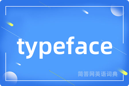 typeface