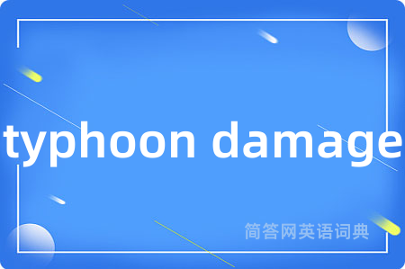 typhoon damage
