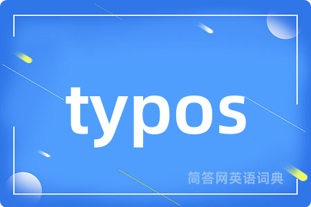 typos