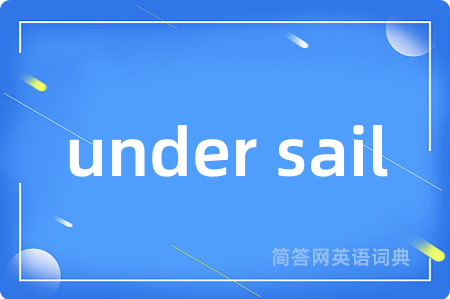under sail
