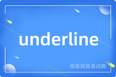 underline