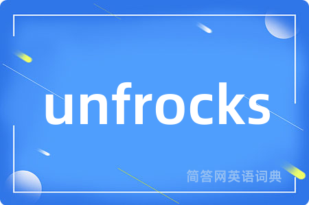 unfrocks