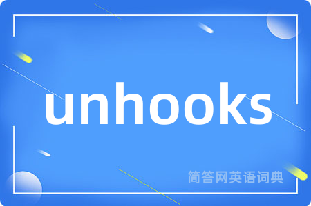 unhooks