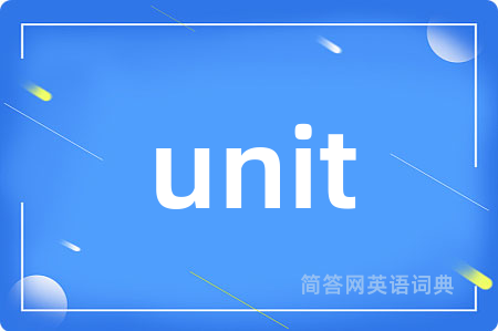 unit