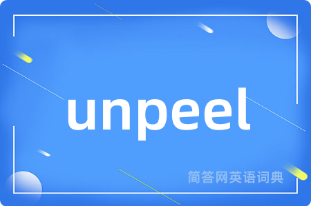 unpeel