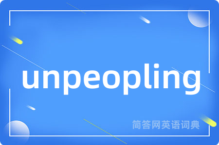 unpeopling