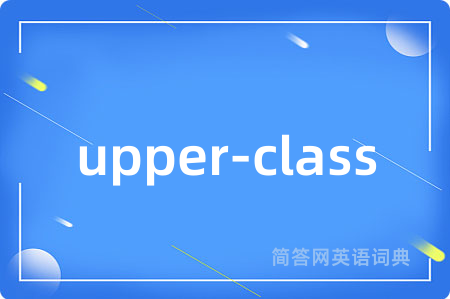 upper-class