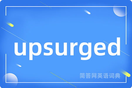 upsurged