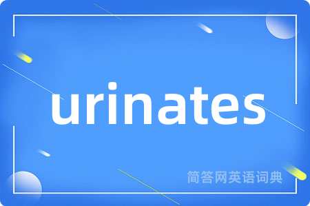 urinates