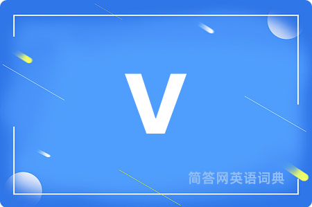 v
