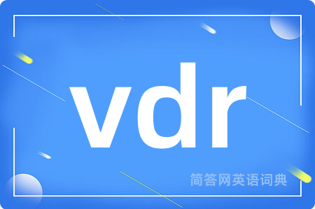 vdr