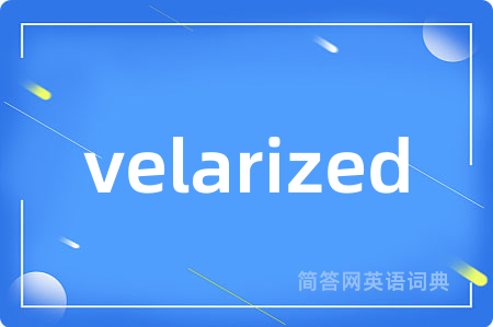 velarized