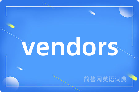 vendors