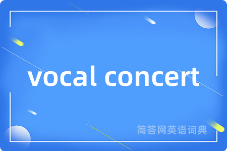 vocal concert