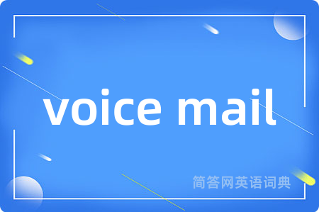 voice mail