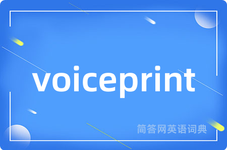 voiceprint